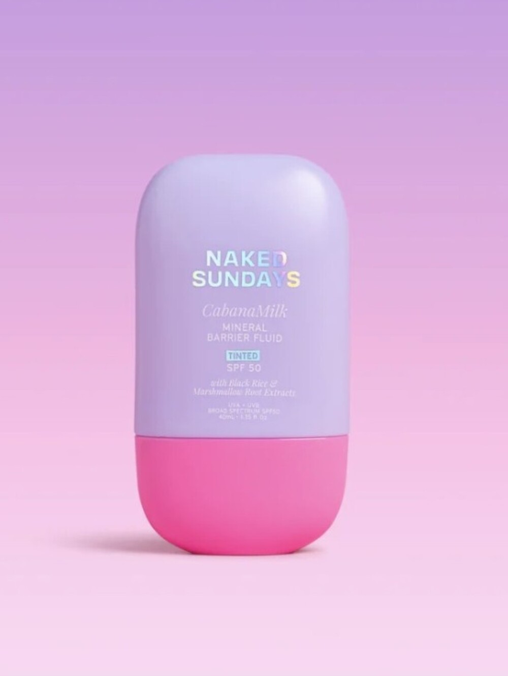 Naked Sundays CabanaMilk Mineral Barrier Fluid Tinted SPF 50 - Picture 4 of 4